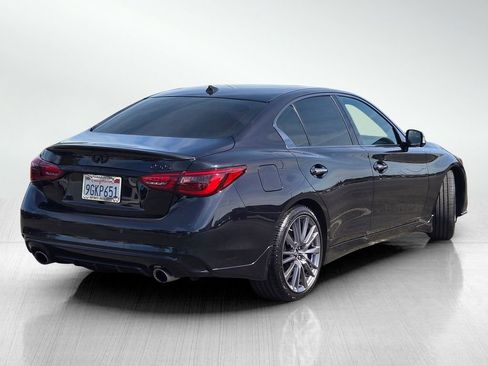 Used 2023 INFINITI Q50 Red Sport 400 w/ Black Opal Edition image 4