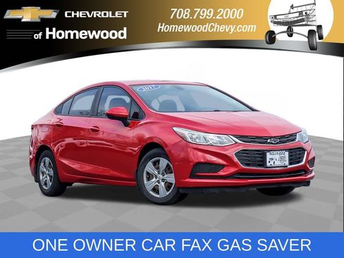 Certified 2017 Chevrolet Cruze LS FWD image 1