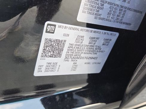 Used 2026 GMC Sierra 1500 Pro w/ Pro Value Package AWD/4WD image 11