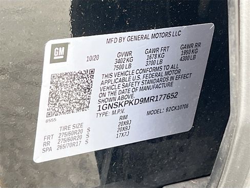 Used 2021 Chevrolet Tahoe Z71 w/ Z71 Signature Package image 32