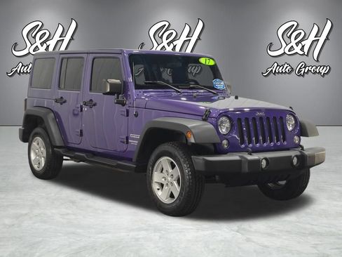 Used 2017 Jeep Wrangler Unlimited Sport w/ Quick Order Package 24S AWD/4WD image 2