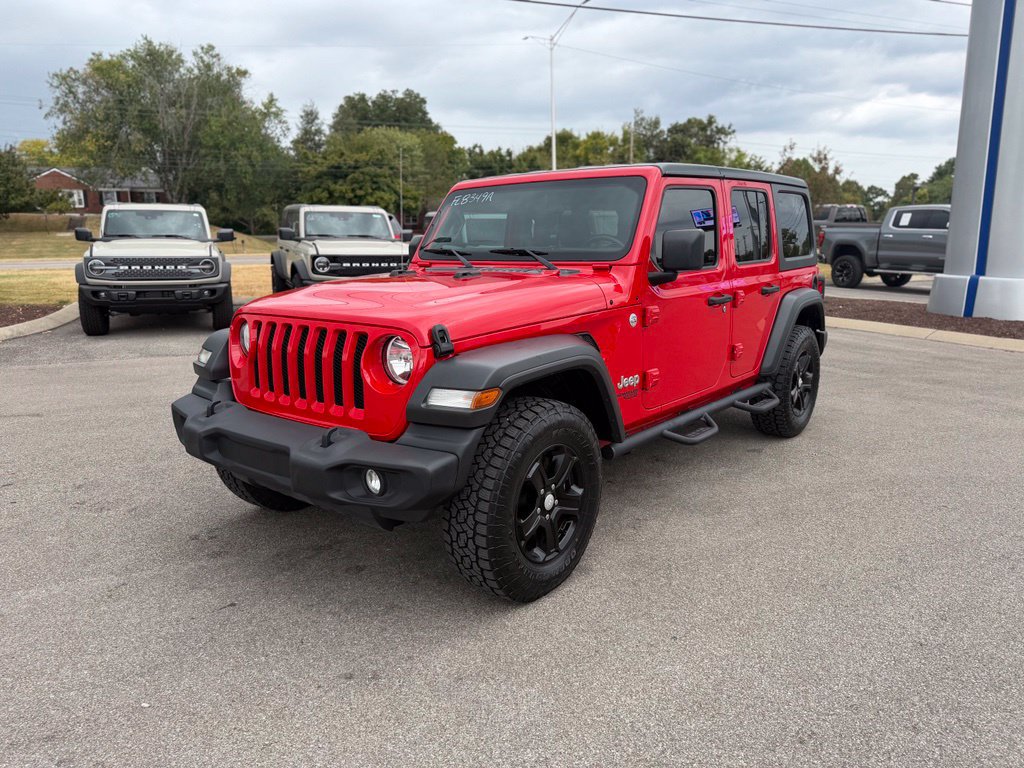 Used 2021 Jeep Wrangler Unlimited Sport AWD/4WD image 3