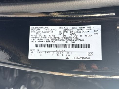 Used 2022 Ford F350 Lariat w/ Lariat Ultimate Package image 36