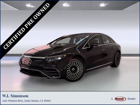 Used 2023 Mercedes-Benz EQS 450+ 4MATIC Sedan image 1