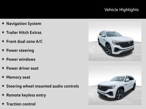 New 2026 Volkswagen Atlas SEL Premium R-Line AWD/4WD image 22