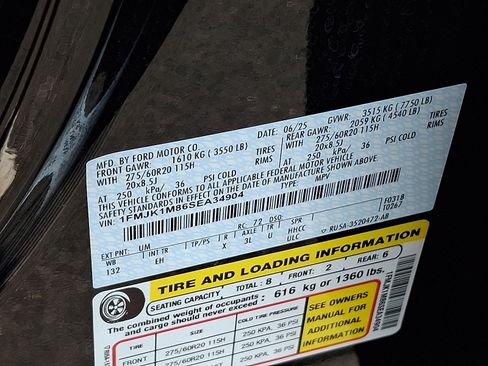Certified 2025 Ford Expedition Max Platinum AWD/4WD image 30