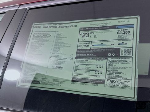 New 2026 Jeep Grand Cherokee Altitude AWD/4WD image 12