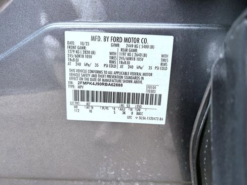Used 2024 Ford Edge SEL w/ Convenience Package AWD/4WD image 25