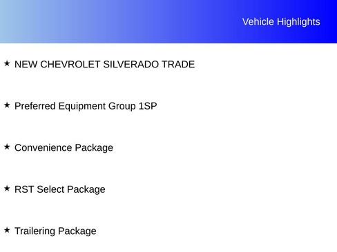 Used 2026 Chevrolet Silverado 1500 RST w/ RST Select Package RWD image 7