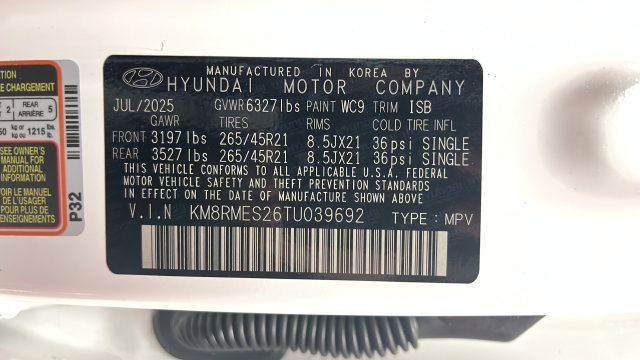 Used 2026 Hyundai Palisade Calligraphy AWD/4WD image 30