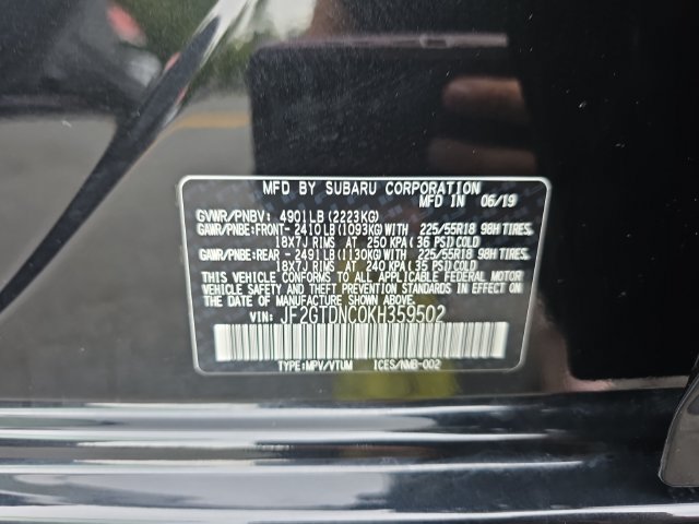 Used 2019 Subaru Crosstrek 2.5i Limited w/ Moonroof Package w/Navigation AWD/4WD image 25