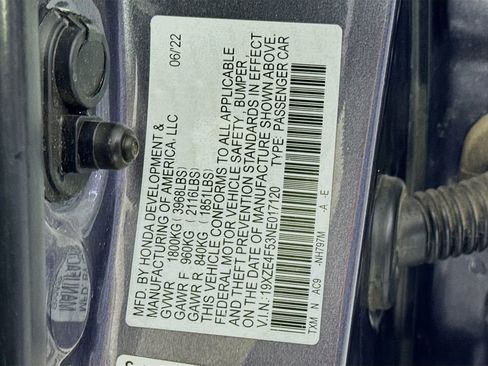 Used 2022 Honda Insight EX image 38