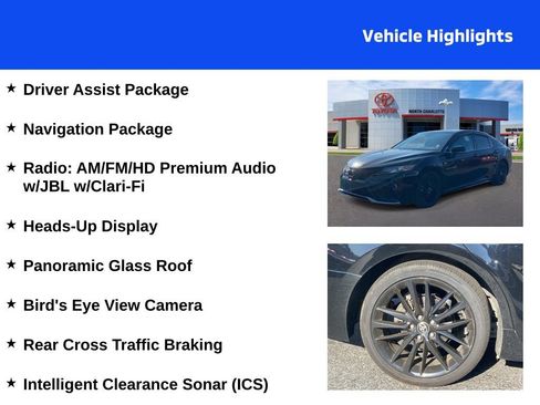 Used 2022 Toyota Camry XSE w/ Navigation Package FWD image 4