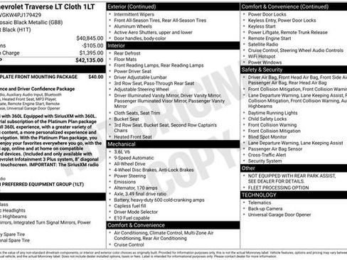 Certified 2023 Chevrolet Traverse LT image 2