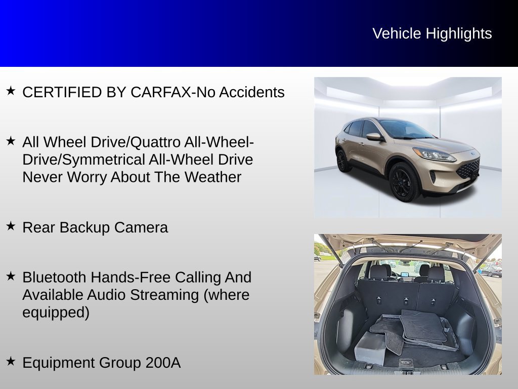 Used 2020 Ford Escape SE AWD/4WD image 4