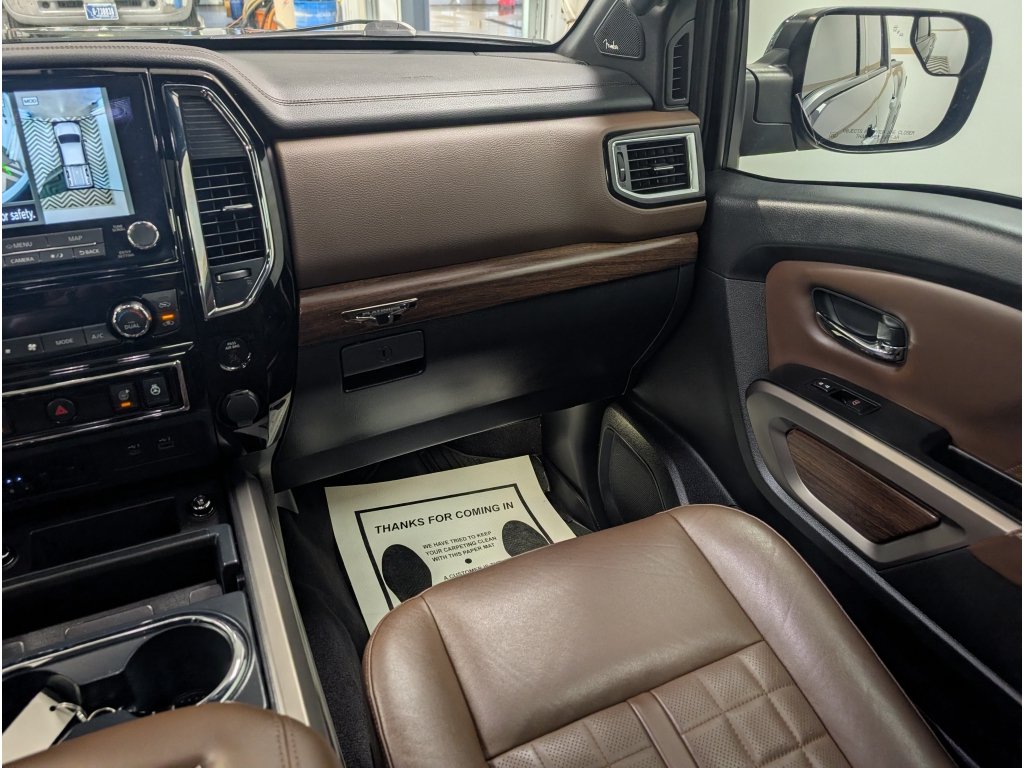 Used 2023 Nissan Titan Platinum Reserve w/ Moonroof Package AWD/4WD image 12