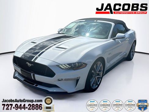 Used 2020 Ford Mustang GT Premium w/ Carbon Sport Interior Package RWD image 1