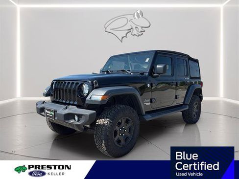 Used 2018 Jeep Wrangler Unlimited Sport S AWD/4WD image 1