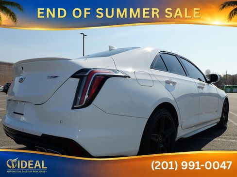 Used 2021 Cadillac CT4 V w/ Technology Package AWD/4WD image 19