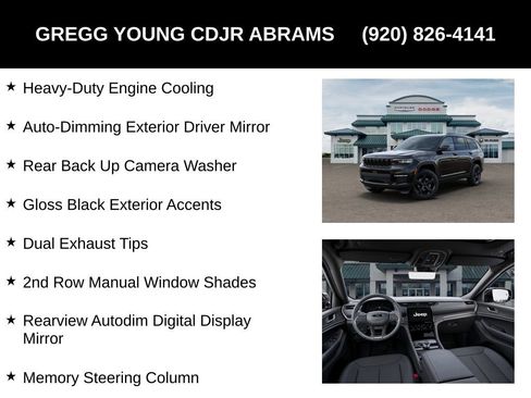 New 2025 Jeep Grand Cherokee L Limited w/ Luxury Tech Group II image 33