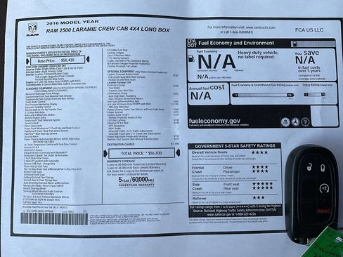 Used 2016 RAM 2500 Laramie w/ Convenience Group image 19