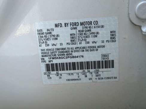 Used 2023 Ford Explorer ST w/ Equipment Group 401A AWD/4WD image 2