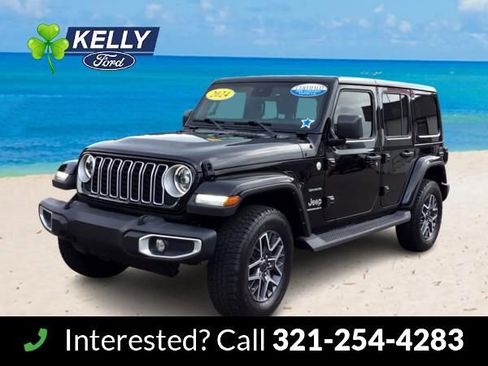 Used 2024 Jeep Wrangler Sahara w/ Safety Group image 1