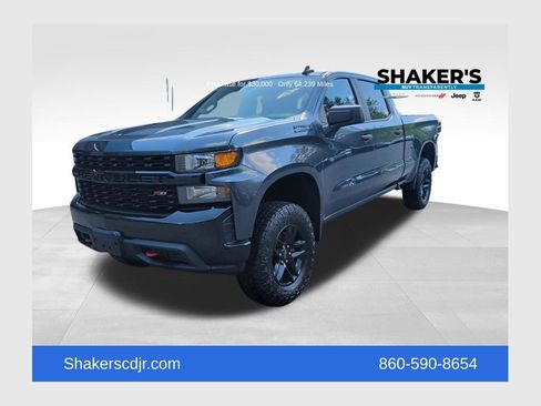 Used 2020 Chevrolet Silverado 1500 Custom Trail Boss w/ Custom Convenience Package AWD/4WD image 1