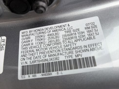 Used 2022 Honda CR-V EX image 34