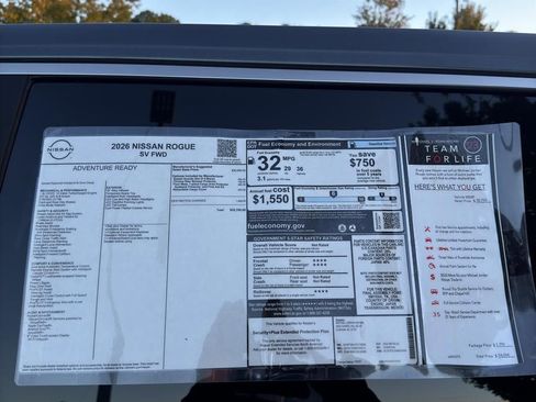 New 2026 Nissan Rogue SV image 12