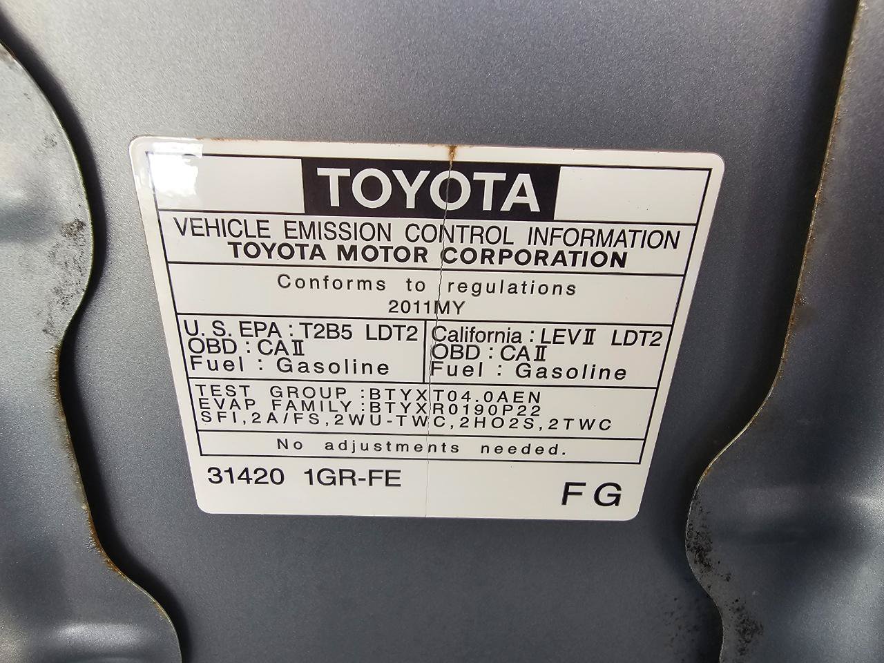Used 2011 Toyota FJ Cruiser 4WD w/ Convenience Pkg image 27