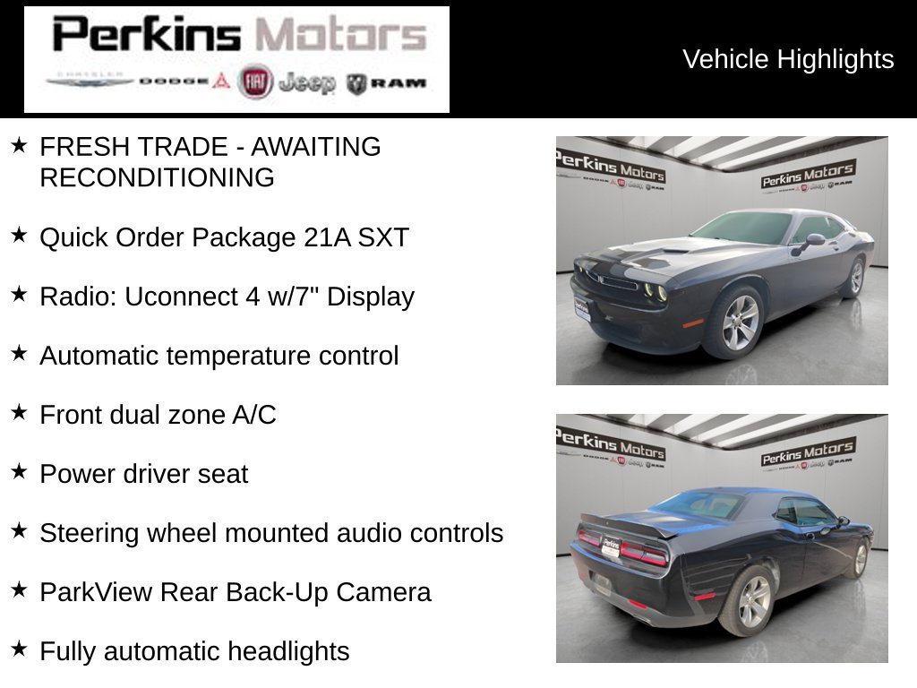 Used 2018 Dodge Challenger SXT RWD image 7