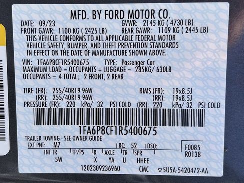 Used 2024 Ford Mustang GT Premium image 36