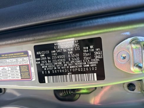 Certified 2023 Kia Sorento SX Prestige AWD/4WD image 19