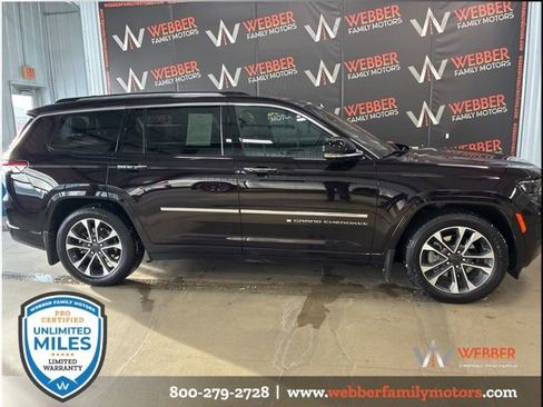 Used 2023 Jeep Grand Cherokee L Overland w/ Advanced Protech Group III AWD/4WD image 2