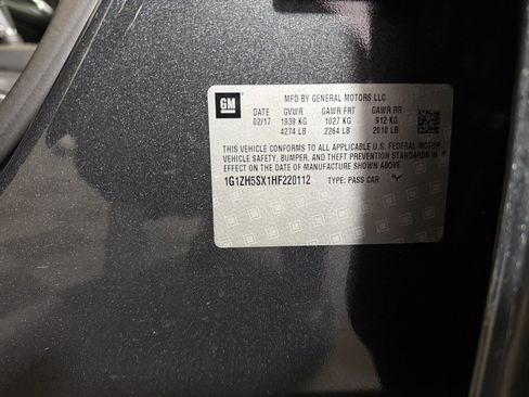 Used 2017 Chevrolet Malibu Premier w/ Premier Sun and Wheel Package image 24