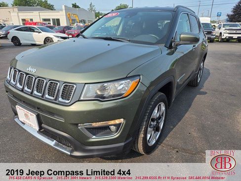 Used 2019 Jeep Compass Limited w/ Advanced Safety Group AWD/4WD image 7