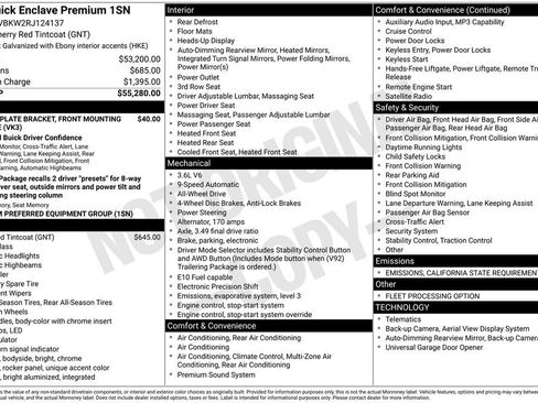 Used 2024 Buick Enclave Premium image 56