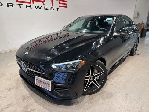 Used 2023 Mercedes-Benz C 300 4MATIC Sedan w/ AMG Line w/ Night Package image 2