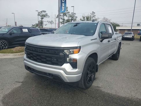 Certified 2022 Chevrolet Silverado 1500 Custom w/ LPO, Dark Essentials Package image 1