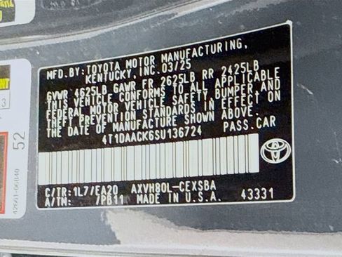 Certified 2025 Toyota Camry SE image 30