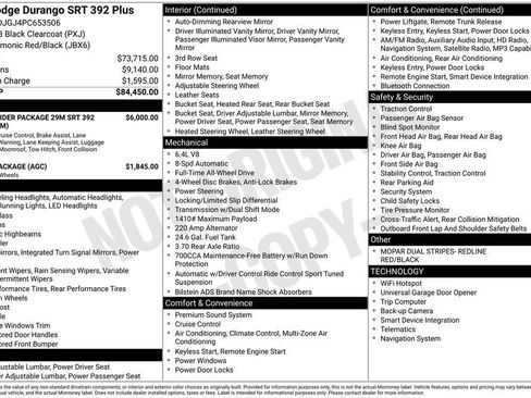 Certified 2023 Dodge Durango SRT image 15