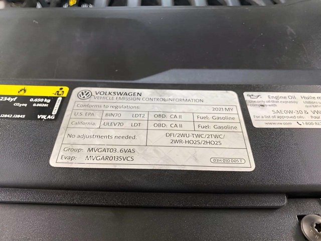 Used 2021 Volkswagen Atlas SEL R-Line FWD image 91