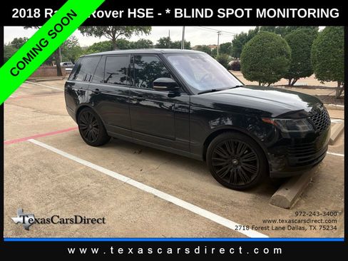 Used 2018 Land Rover Range Rover HSE AWD/4WD image 3
