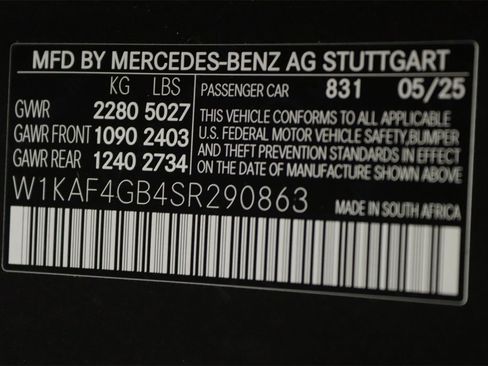 New 2025 Mercedes-Benz C 300 Sedan image 15