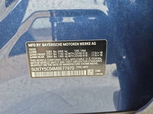 Used 2021 BMW X3 xDrive30i w/ Convenience Package AWD/4WD image 25