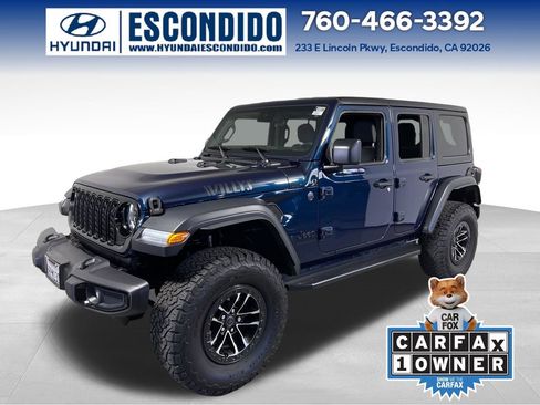 Used 2025 Jeep Wrangler Unlimited Sport AWD/4WD image 1