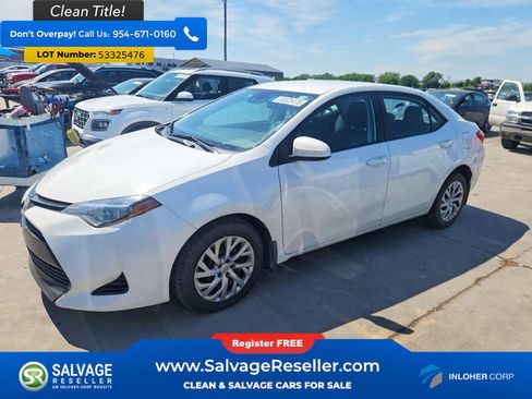 Used 2018 Toyota Corolla LE FWD image 1