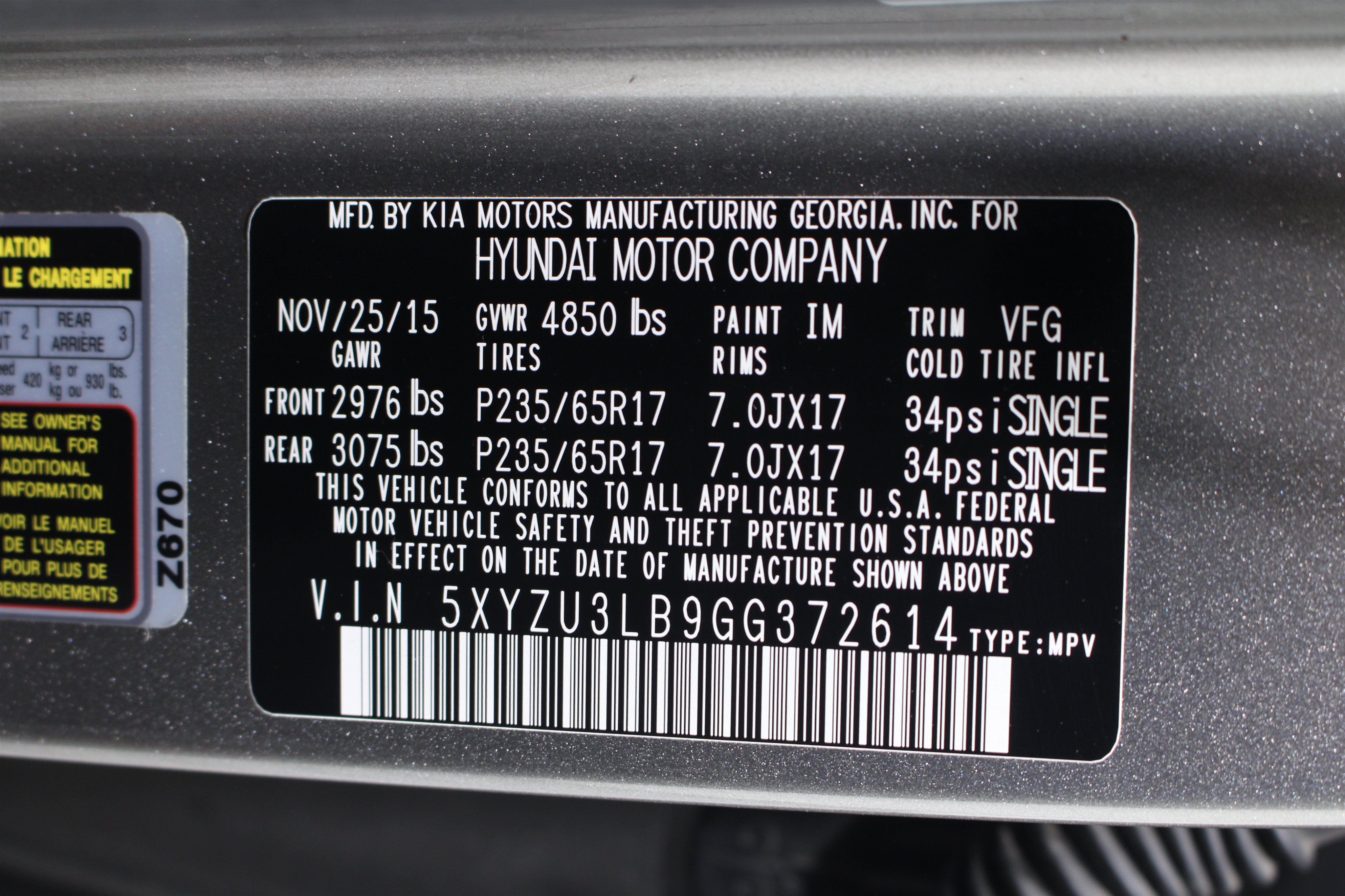 Used 2016 Hyundai Santa Fe Sport w/ Option Group 02 FWD image 35