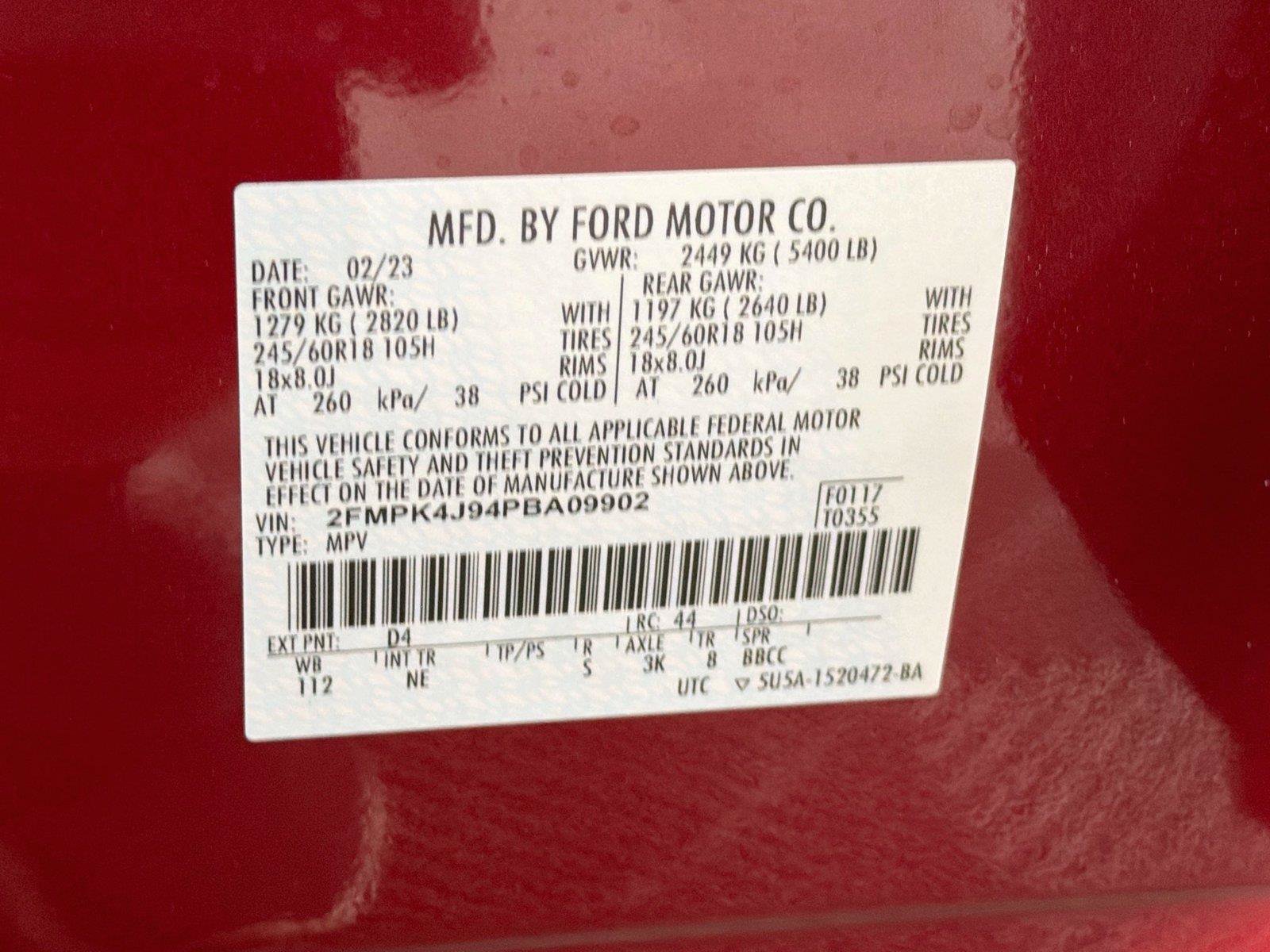 Used 2023 Ford Edge SEL w/ Sport Appearance Package AWD/4WD image 39